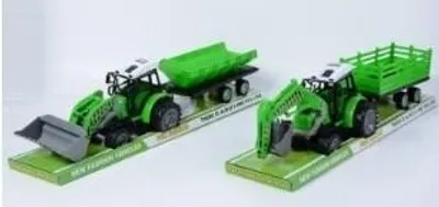 Produktbild von Traktor mit Anhänger