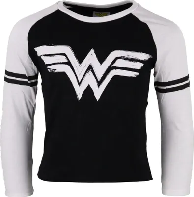 Produktbild von DC Comics Classic Wonder Woman langarm T-Shirt – Weiß / 140