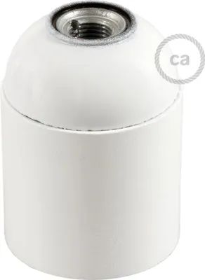 Immagine prodotto di Creative-Cables Kit portalampada E27 in bakelite - Bianco