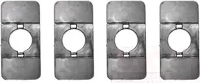 Produktbild von VAN WEZEL 1604469 Stoßstangenhalter A Hinten B Hinten für FIAT 500 (312) 500 C (312) für ABARTH 500 / 595 / 695 Schrägheck (312)