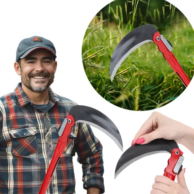Produktbild von Sense Klappsichel Axt Handsichel Sichel Gartensichel Kleinsense Sensensichel