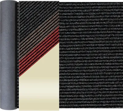 Produktbild von Primaflor Schmutzfangläufer GIN - Anthrazit - 2,00m x 30,00m