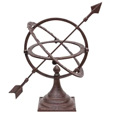 Produktbild von Sonnenuhr 30cm Eisen Garten Dekoration Nostalgie Antik-Stil