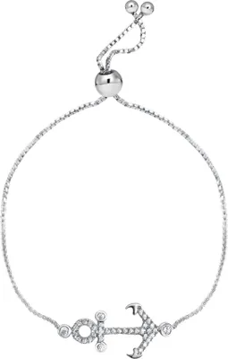 Produktbild von V Armband 925/- Sterling Silber 22cm weiß Zirkonia 360260154