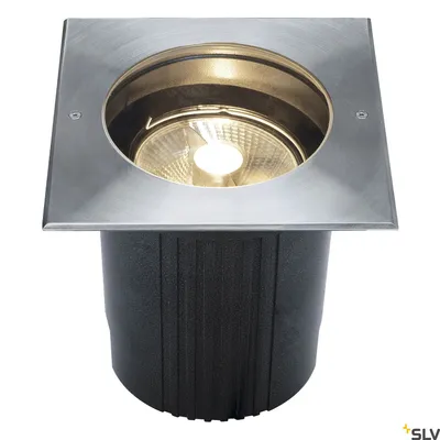 Immagine prodotto di SLV Dasar 229234 Recessed floor light GU10 HV halogen 75 W Stainless steel