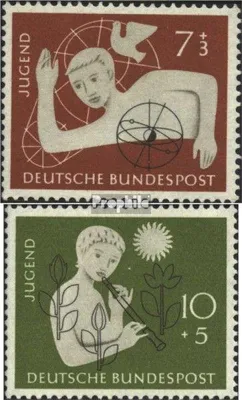 Produktbild von Briefmarken BRD (BR.Deutschland) 1956 Mi 232-233 (kompl.Ausg.) gestempelt Jugend