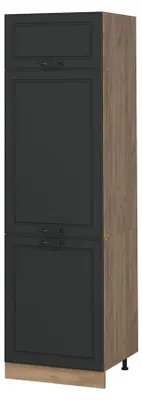 Zdjęcie produktu dla Wysoka szafa Vicco R-Line Antracyt wiejski/Dąb goldkraft 60 cm, Model 63201