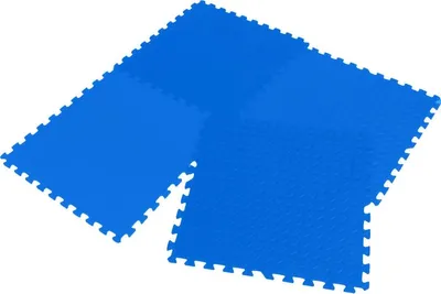 Image de Enero Eva tapis puzzle en mousse 60x60x1,2 cm 4 pcs. bleu 1005485
