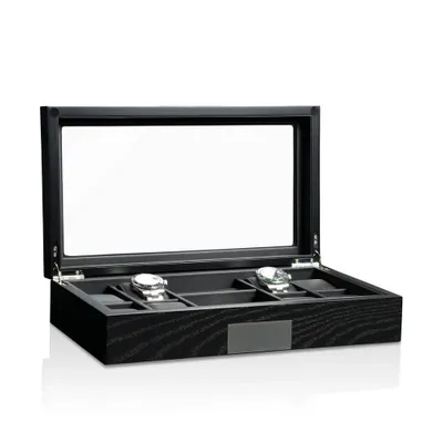 Produktbild von Heisse & Söhne - 70019-167 - Uhrenbox - Monteray 8 - Schwarz