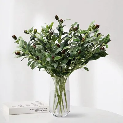 Produktbild von Famanu Kunstpflanze Eukalyptus - 45 cm hoch, 6 Stück