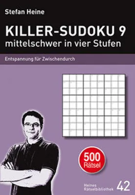 Obrázek produktu pro KILLER-SUDOKU 9 - mittelschwer in vier Stufen
