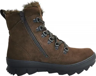 Image de Chaussures de randonnée pour femmes Legero Novara, bottines à lacets, couleur marron, style décontracté