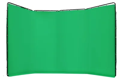 Produktbild von Fotografie Hintergrundständer, langlebige Konstruktion, verstellbarer Rahmen, grün