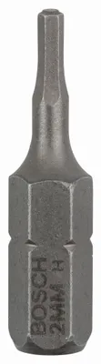 Zdjęcie produktu dla Końcówka wkrętakowa bardzo twarda HEX 2, 25 mm, opakowanie 3 szt