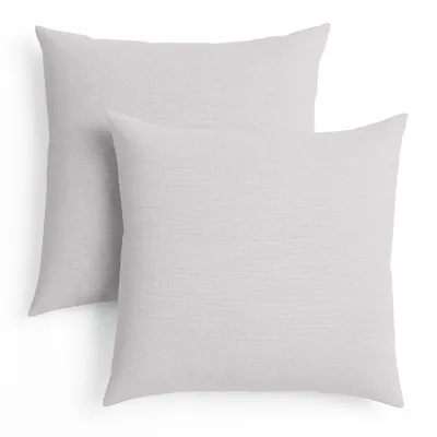 Immagine prodotto di sleepling - Set di 2 cuscini per divano, 40 x 40 cm, cuscini decorativi, cuscini, grigio rosato