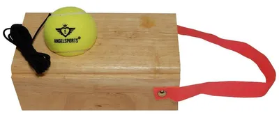 Immagine prodotto di Allenatore da tennis in legno di gomma Engelhart Games, 1,2 kg