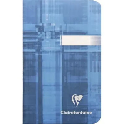Produktbild von Clairefontaine Notizheft 7,5x12 liniert 4x4 24Bl