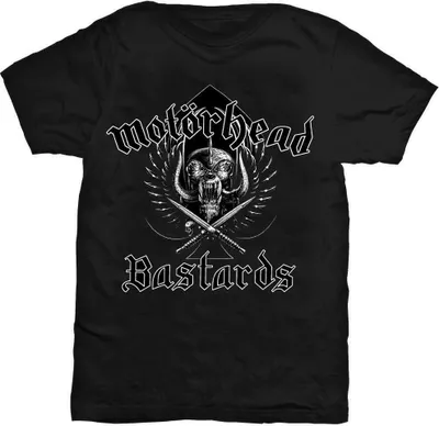 Obrázok produktu pre Motorhead - Tričko "Bastards" pre mužov/dámy Uni RO2250 (L) (Black)