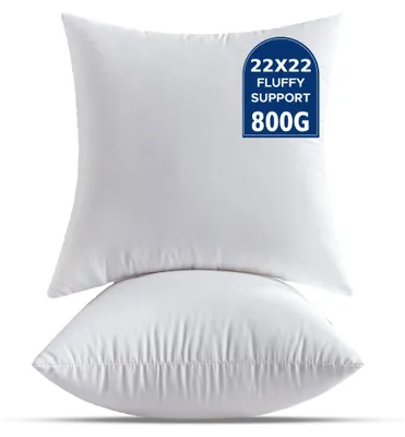 Produktbild von Set aus 2 dekorativen Kissenfüllungen 55x55 cm