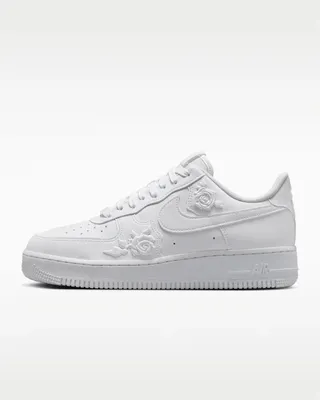 Produktbild von NIKE WMNS AIR FORCE 1 '07 SE Damen Weiß Sneakers Sportschuhe Leder (HF2016-100)