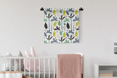 Produktbild von MuchoWow® Wandteppich Wandbehang Dschungel - Muster - Abstrakt 60x60 cm Tapisserie Dekoration Wandtuch - Dekorationen - Wand Decke