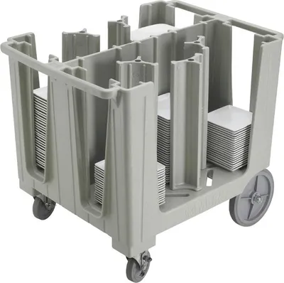 Zdjęcie produktu dla Wózek na talerze Cambro z regulacją i 6 przegródkami