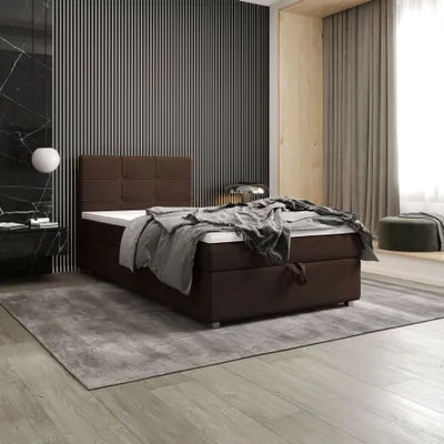 Obrázek produktu pro Jednolůžková postel 100x200 STIG 7 s úložným prostorem - hnědá