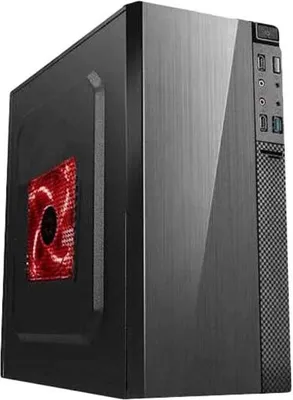 Produktbild von Approx APPC-203F, PC, Schwarz, micro ATX, Mini-ITX, SPCC, 13 cm, 26 cm