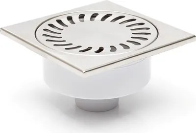 Produktbild von Chuděj Bodenablauf Neptun DN50/82 x N 150 x 150 mm Edelstahlrost 320 x N