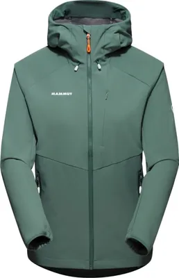 Produktbild von MAMMUT Ultimate Comfort So Hooded Jacke Damen grün XL