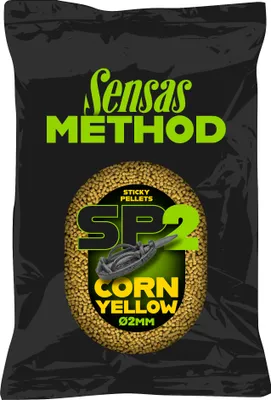Produktbild von Sensas Method Sticky Pellets 650 g Corn