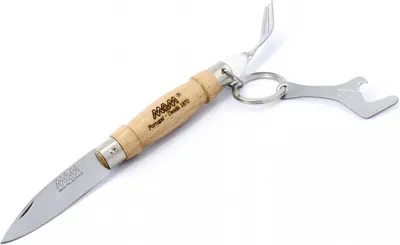 Produktbild von Taschenmesser mit Gabel und Flaschenöffner