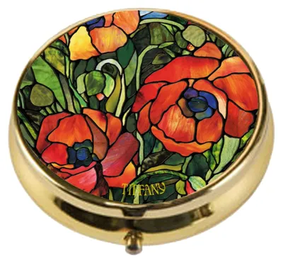 Produktbild von Goebel Tiffany - Orientalische Mohnblume Pillendose