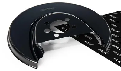 Produktbild von RIDEX Spritzblech Bremsscheibe für VW POLO (9N) Hinten Links 1330S0049 Ankerblech