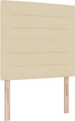Produktbild von vidaXL Kopfteil Creme 90 cm Stoff
