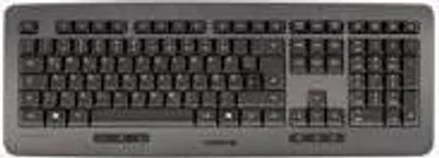 Produktbild von CHERRY KW 3000 - Tastatur - kabellos - 2.4 GHz - QWERTY - US mit Euro-Symbol - Schwarz
