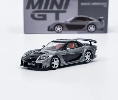 Produktbild von MAZDA RX7 (FD3S) VEILSIDE FORTUNE GREY 2011 - Mini GT 1:64
