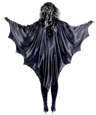 Produktbild von Schwarze Vampirflügel Fledermaus für Kinder