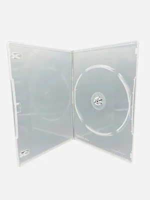 Image de 50 boîtiers transparents et fins de 7 mm pour DVD, CD ou Blu-ray
