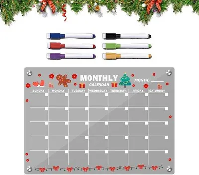 Produktbild von Magnetische Monatskalender - Transparente Planung - 30 x 20 cm