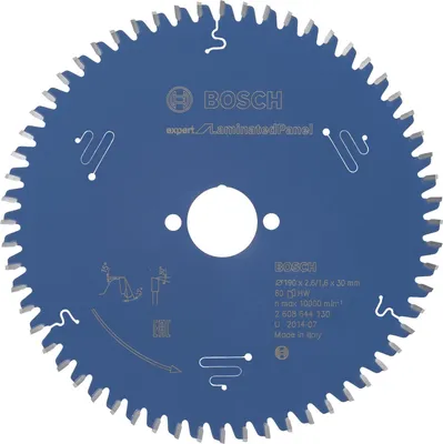 Produktbild von EXPERT Laminated Panel Kreissägeblatt, 190x2,6/1,6x30 mm, Z60