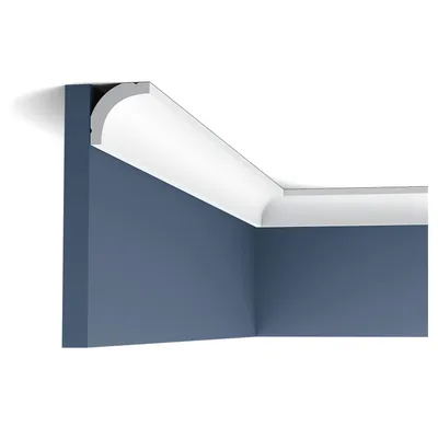 Obrázek produktu pro ORAC stropní lišta CB520 jednoduchá 2 m - Lišta 2000x35x35 mm