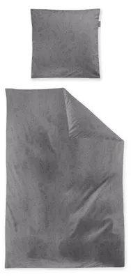 Produktbild von Irisette Bettwäsche graphit 1x 135x200 cm + 1x 80x80 cm
