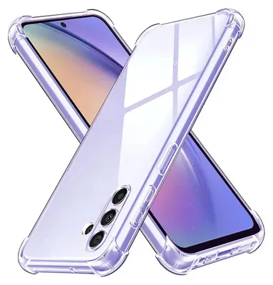 Obrázok produktu pre Techsuit Shockproof Clear Silicone – puzdro na Samsung Galaxy A54 – priehľadný
