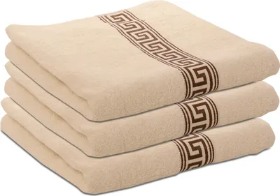 Zdjęcie produktu dla Ręcznik GREEK 50 x 90 cm kremowy, 100% bawełna