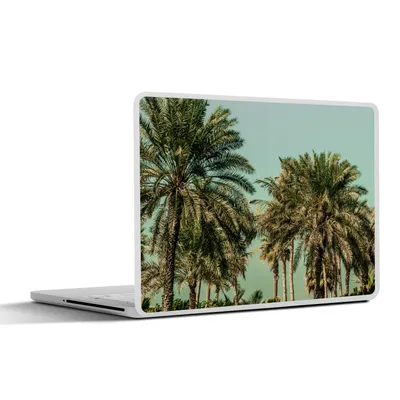 Produktbild von MuchoWow® Laptop Aufkleber Sticker Cover Palme - Himmel - Sommer - Tropisch 30x21 cm - Sticker für Laptop - Selbstklebend