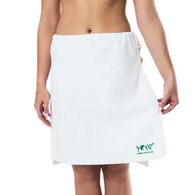 Zdjęcie produktu dla Spódnica na saunę FROTTE OEKO-TEX® Standard YEYE  Nature Biały S