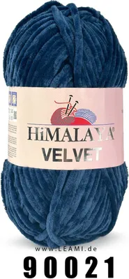 Produktbild von Himalaya VELVET (100g/120m) 90021 dunkelblau