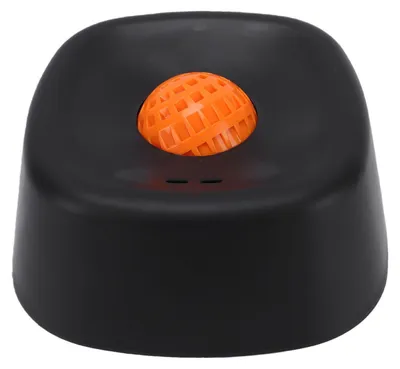 Produktbild von Langsamer Fressnapf für Hunde, rutschfest, zum Lecken, Kugel, Puzzle-Spielzeug für Knochenbrühe, Joghurt, flüssige Leckereien, Schwarz