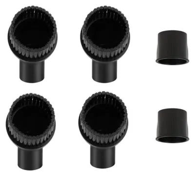 Image de Brosse d'aspirateur de 35 mm, brosse pour meubles, lot de 4 avec 2 adaptateurs de 32 mm, universelle pour la plupart des aspirateurs